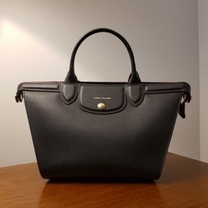 Longchamp Le Pliage Heritage Leather Bag Excellent Condition